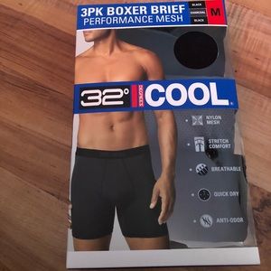 3 PACK MEN'S ACTIVE MESH BOXER BRIEF